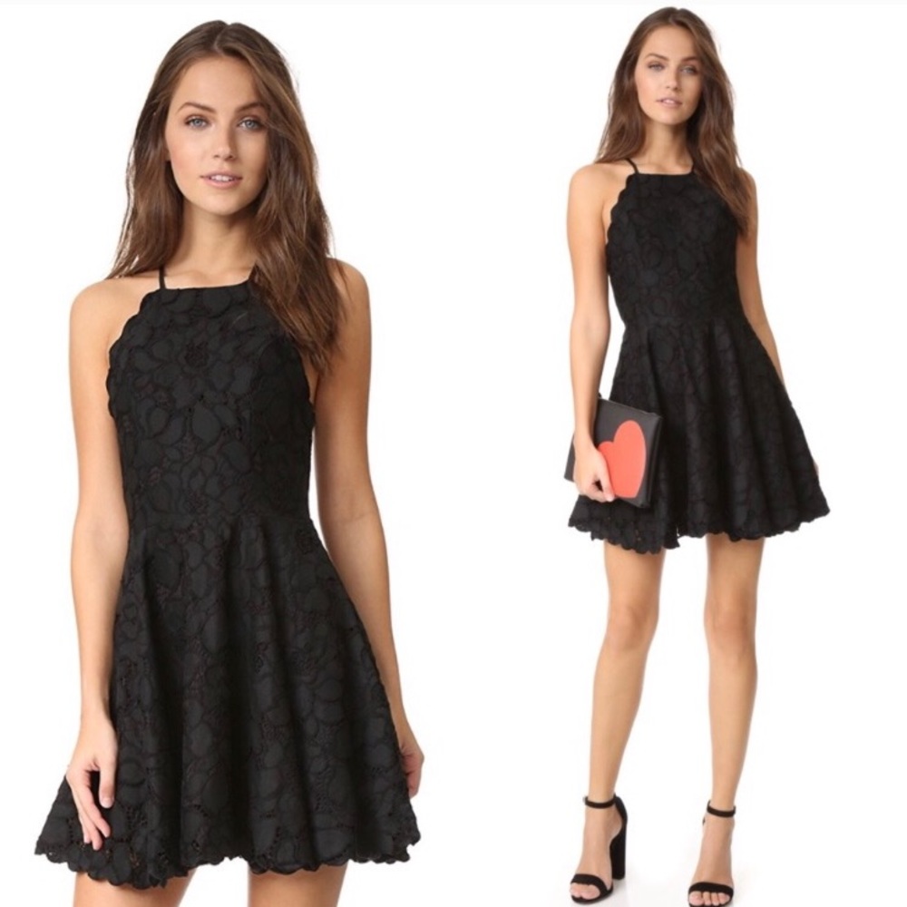 Tularosa Black Cyrus Lace Dress size medium revolve